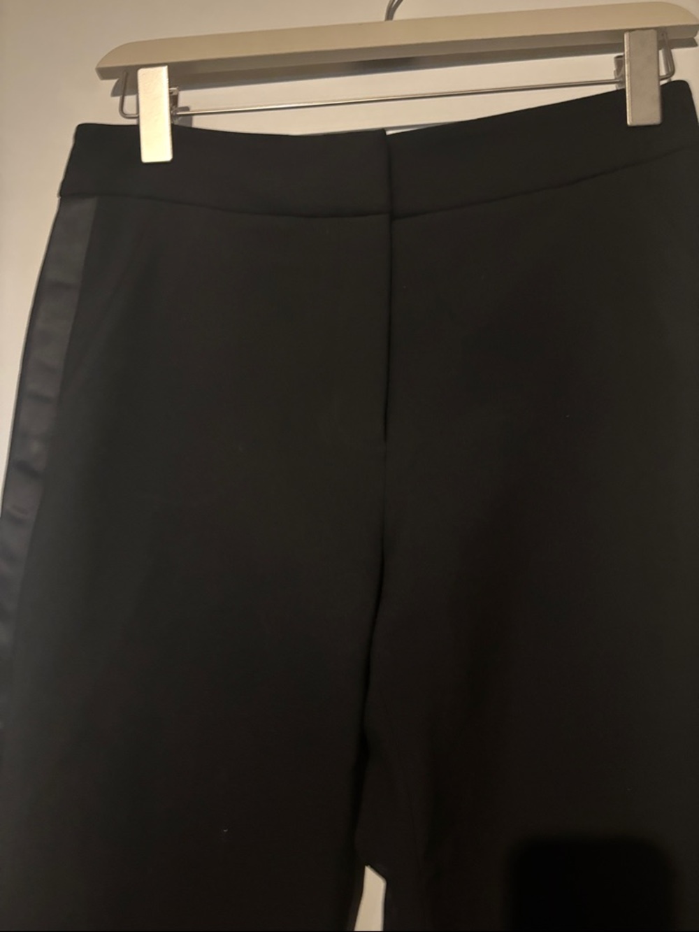 Veronica Beard Black Boot-Cut Flare Pants - Picture 4 of 6